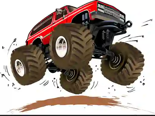 Peli Monster Trucks Memory verkossa