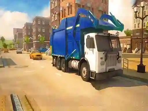 Peli Road Garbage Dump Truck Driver verkossa