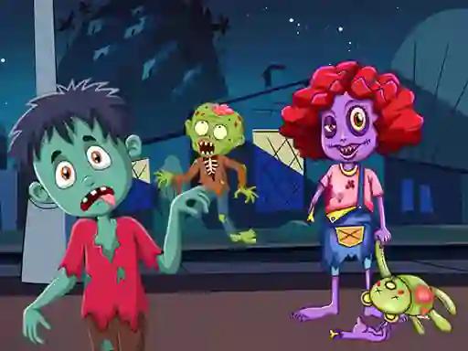Peli Zombie Fun Jigsaw verkossa