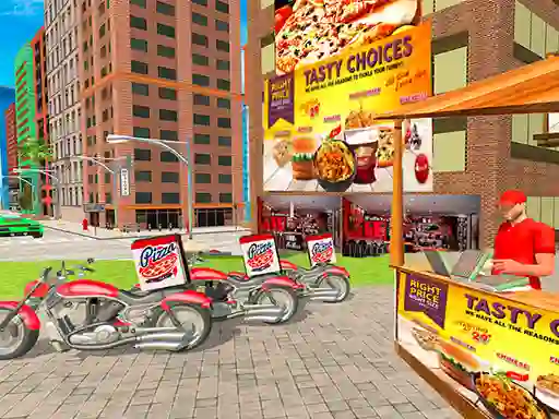 Peli Pizza Delivery Boy Simulation verkossa