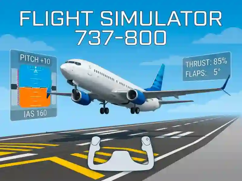 Peli Flight Simulator 737-800 verkossa