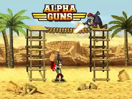 Peli Alpha Guns verkossa