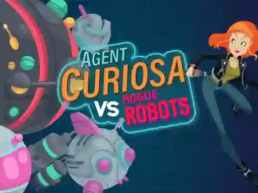 Peli Agent Curiosa Rogue Robots verkossa