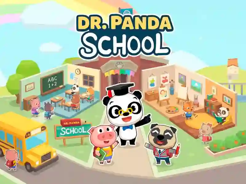 Peli Dr Panda School verkossa