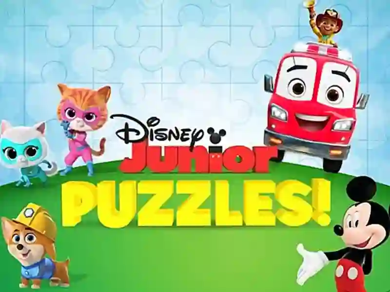 Peli Disney Junior Puzzles verkossa