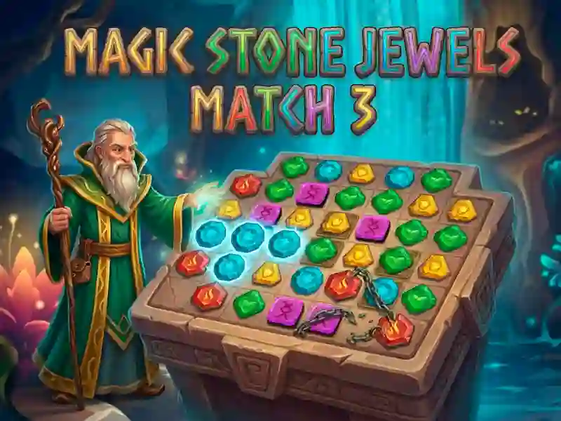 Peli Magic Stone Jewels Match 3 verkossa