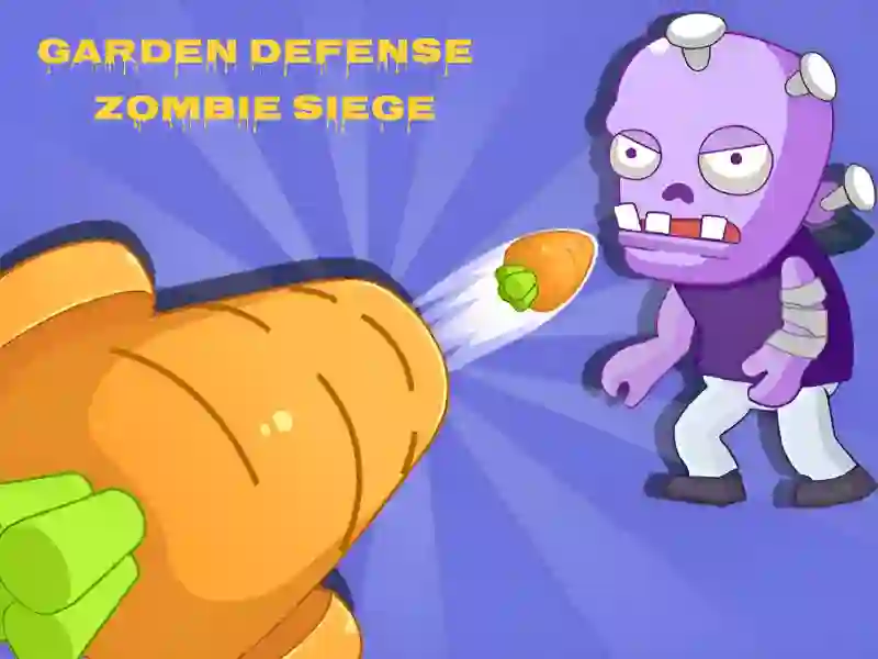 Peli Garden Defense - Zombie Siege verkossa