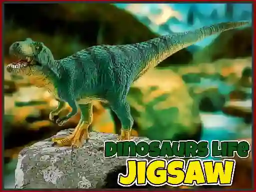 Peli Dinosaurs Life Jigsaw verkossa
