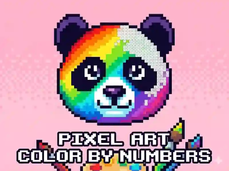 Peli Pixel Art - Color by Numbers verkossa