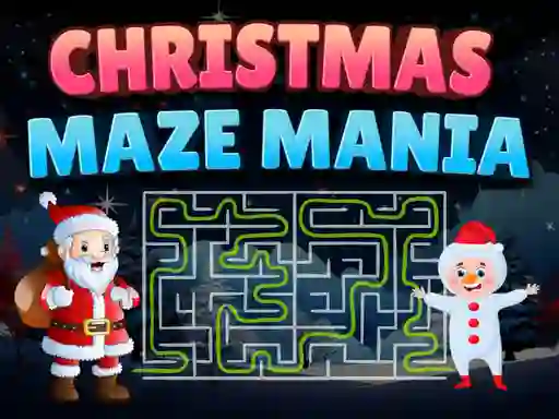 Peli Christmas Maze Mania verkossa