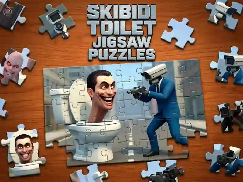 Peli Skibidi Toilet Jigsaw Puzzles verkossa