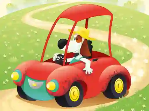 Peli Funny Animal Ride Difference verkossa