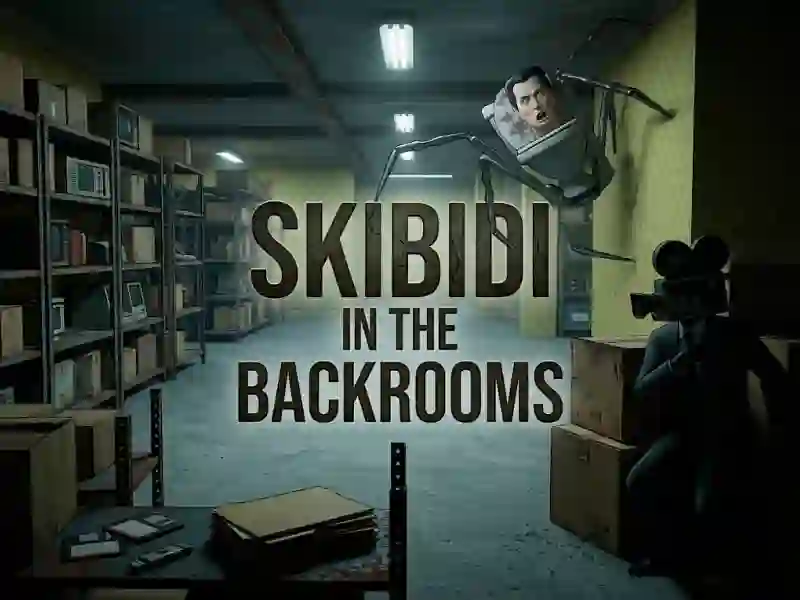 Peli Skibidi In The Backrooms verkossa