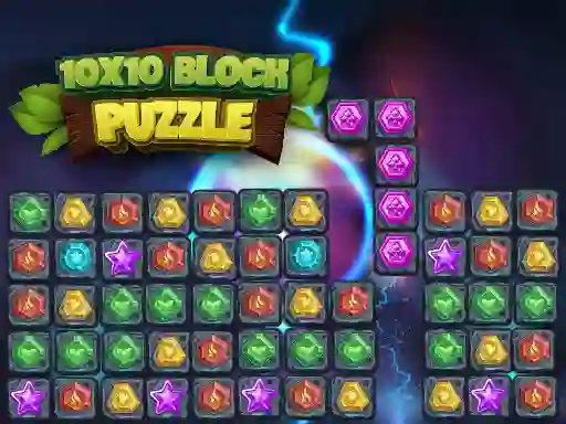 Peli 10X10 block puzzle verkossa
