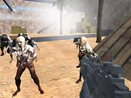Peli Combat Strike Zombie Survival Multiplayer verkossa