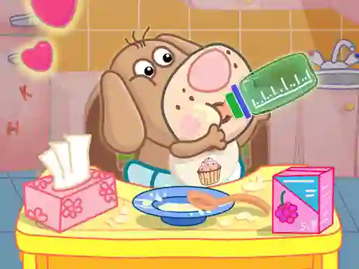 Peli Hippo Baby Care Game verkossa