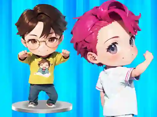 Peli BTS Chibi Claw Machine verkossa