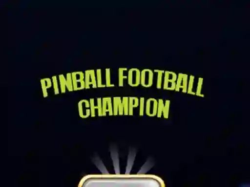 Peli Pinball Football Champion verkossa