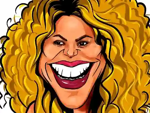 Peli Shakira Funny Face verkossa