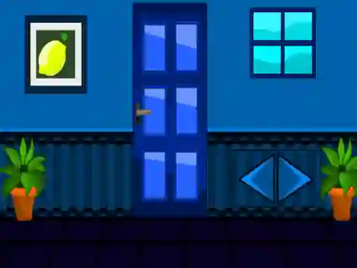 Peli Blue House Escape verkossa