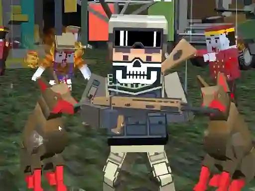 Peli MultiGun Arena 3D Zombie Survival verkossa