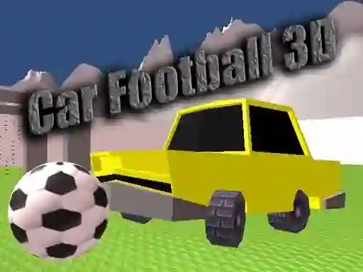 Peli Car Football 3D verkossa