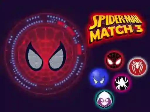 Peli Spider-man Match 3 verkossa