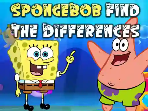 Peli SpongeBob Find The Differences verkossa