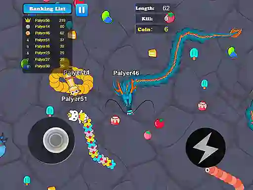 Peli Greedy Snake Multiplayer Duel verkossa