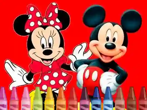 Peli Mickey Mouse Coloring verkossa