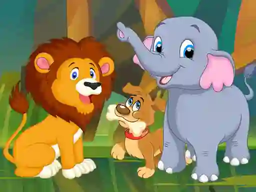Peli Animal Puzzles verkossa