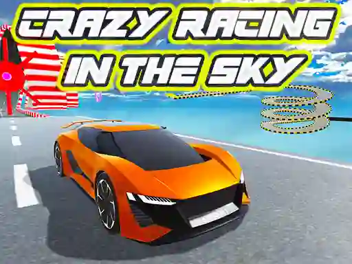 Peli Crazy racing in the sky verkossa