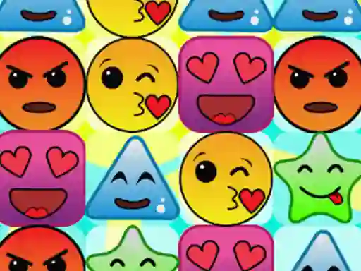 Peli Emoji Match 3 verkossa