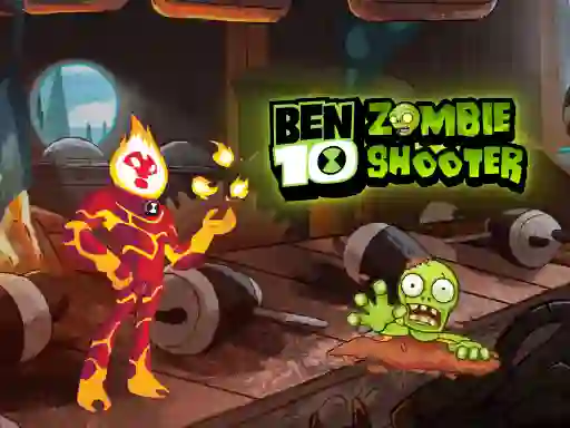 Peli Ben 10 Zombie Shooter verkossa