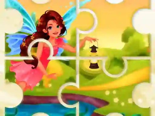 Peli Little Cute Summer Fairies Puzzle verkossa