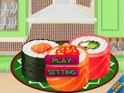 Peli Sushi Roll 3D Cool verkossa
