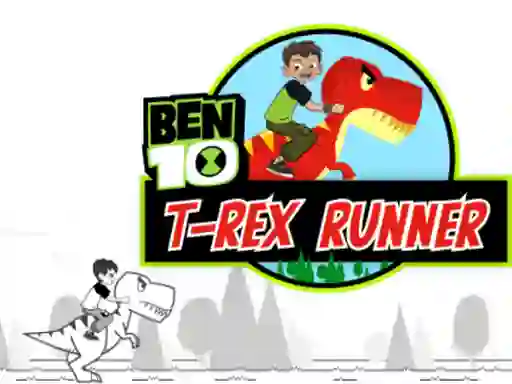 Peli Ben 10 T-Rex Runner verkossa
