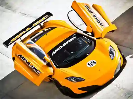 Peli McLaren GT3 Puzzle verkossa