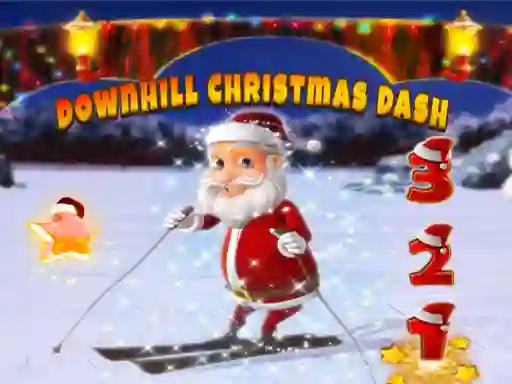Peli Downhill Christmas Dash verkossa