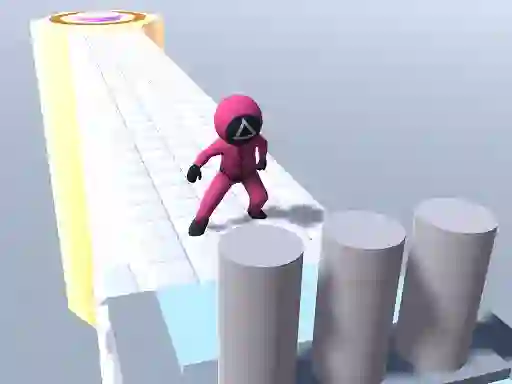 Peli Squid Gamer Runner Obstacle verkossa