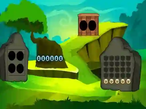Peli Lonely Forest Escape 3 verkossa