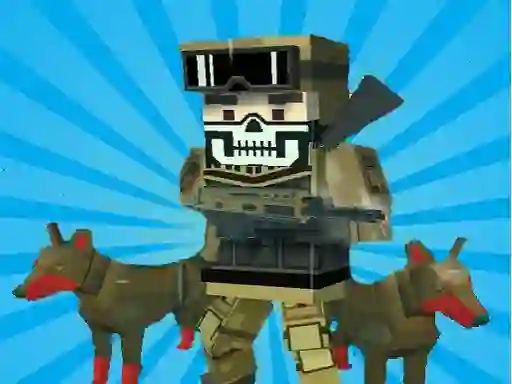 Peli Pixel Guns Apocalypse 3 verkossa