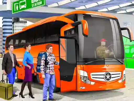 Peli 3D bus simulator 2021 verkossa