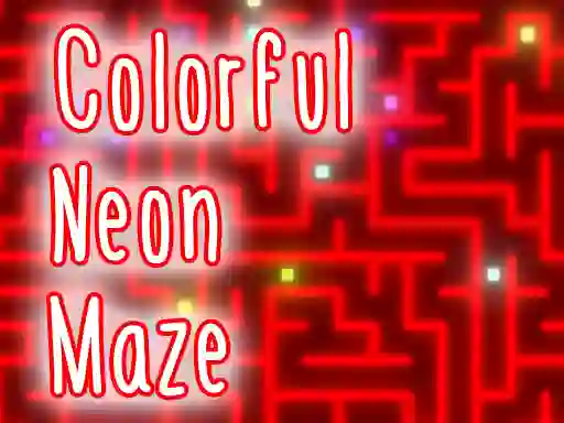 Peli Colorful Neon Maze verkossa