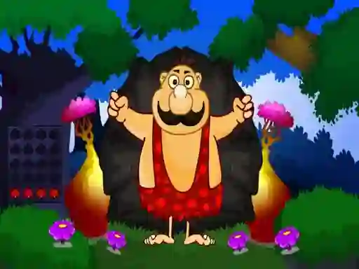 Peli Caveman Forest Escape verkossa