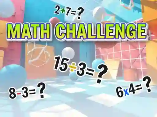 Peli Math challenge verkossa