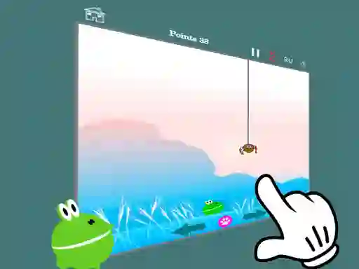 Peli Hunt feed the frog 2 verkossa