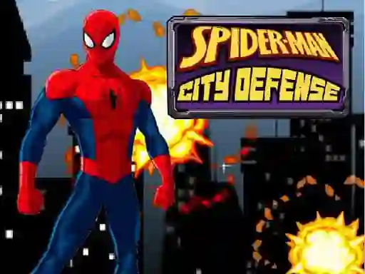 Peli Spiderman City Defense verkossa