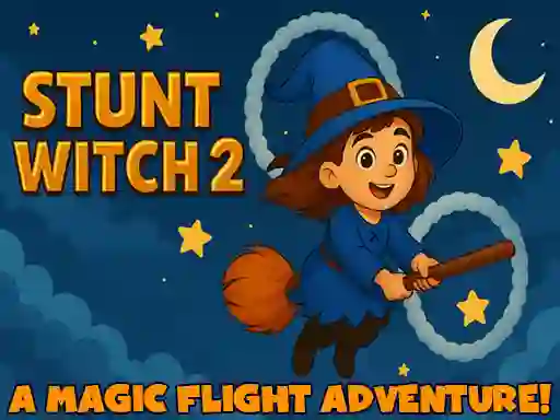 Peli Stunt Witch 2 verkossa