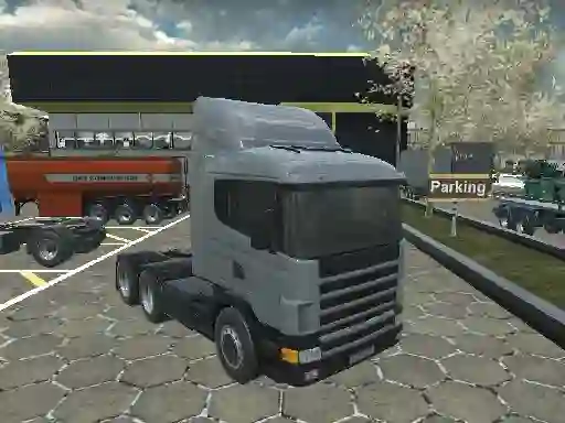 Peli American 18 Wheeler Truck Sim verkossa